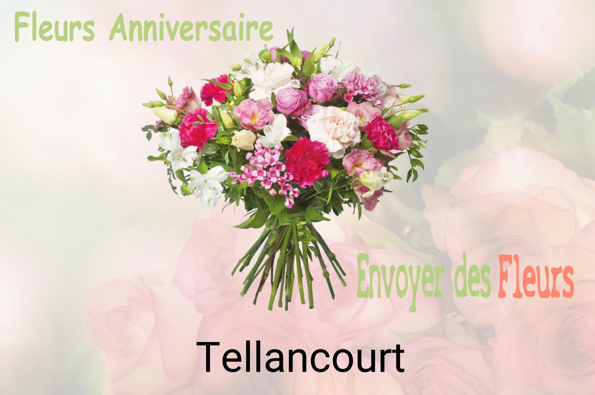 Bouquet de fleurs d’anniversaire livré à Tellancourt
