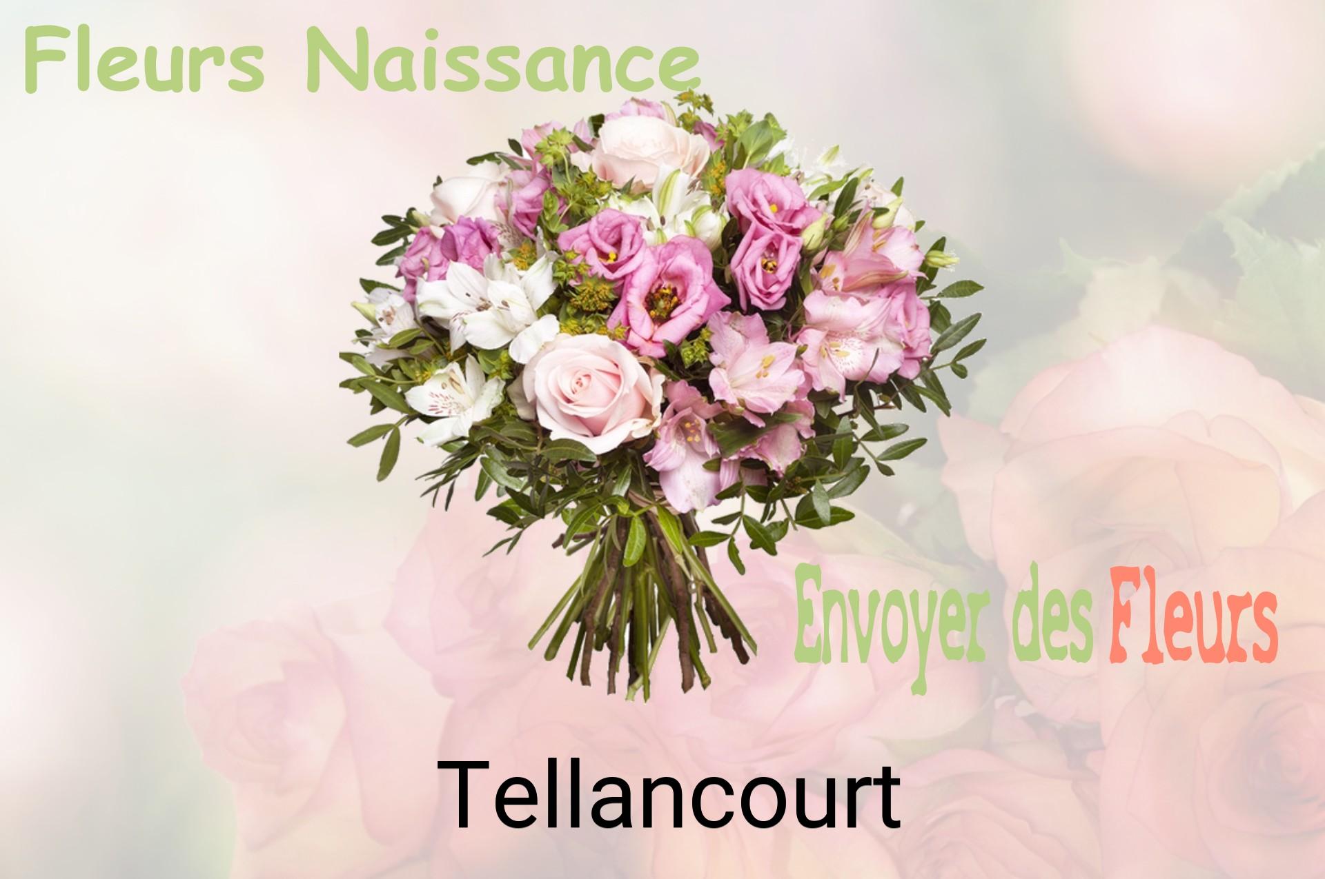 Bouquet de fleurs de naissance livré à Tellancourt