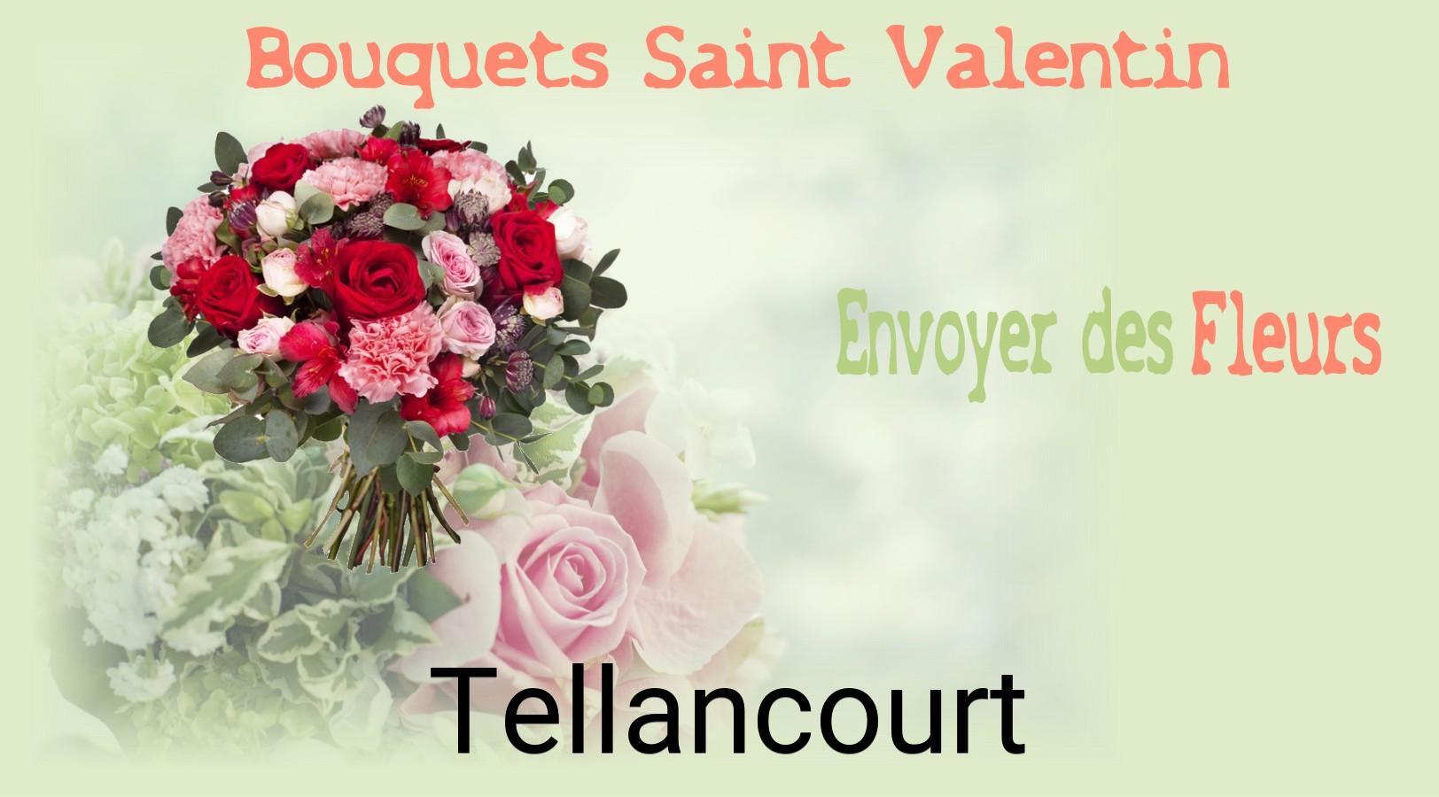 Roses de Saint-Valentin livrées à Tellancourt